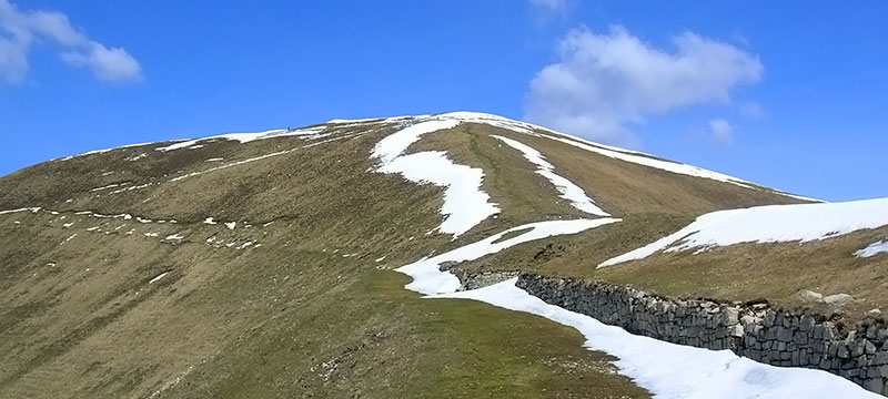 Monte Calbiga GAL - Foto della cima del Monte Calbiga.